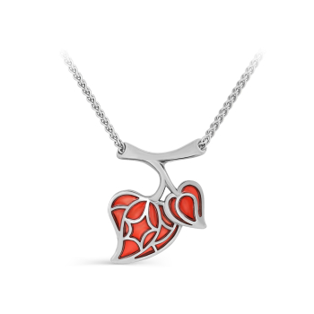 Серебряное колье