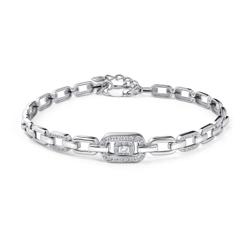 Золотой браслет с бриллиантами