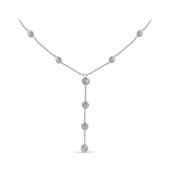 Серебряное колье